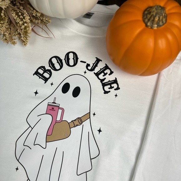 Boo Jee Crewneck White - Picture 3 of 4